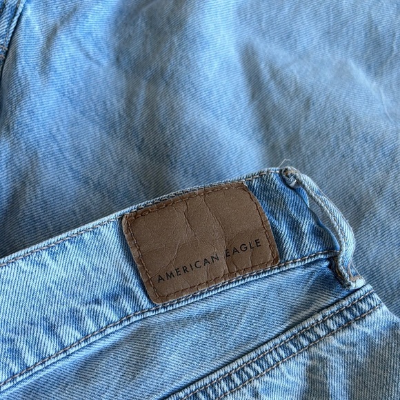 American Eagle Outfitters Classic Blue denim Jeans distressed 100% cotton - Picture 5 of 16
